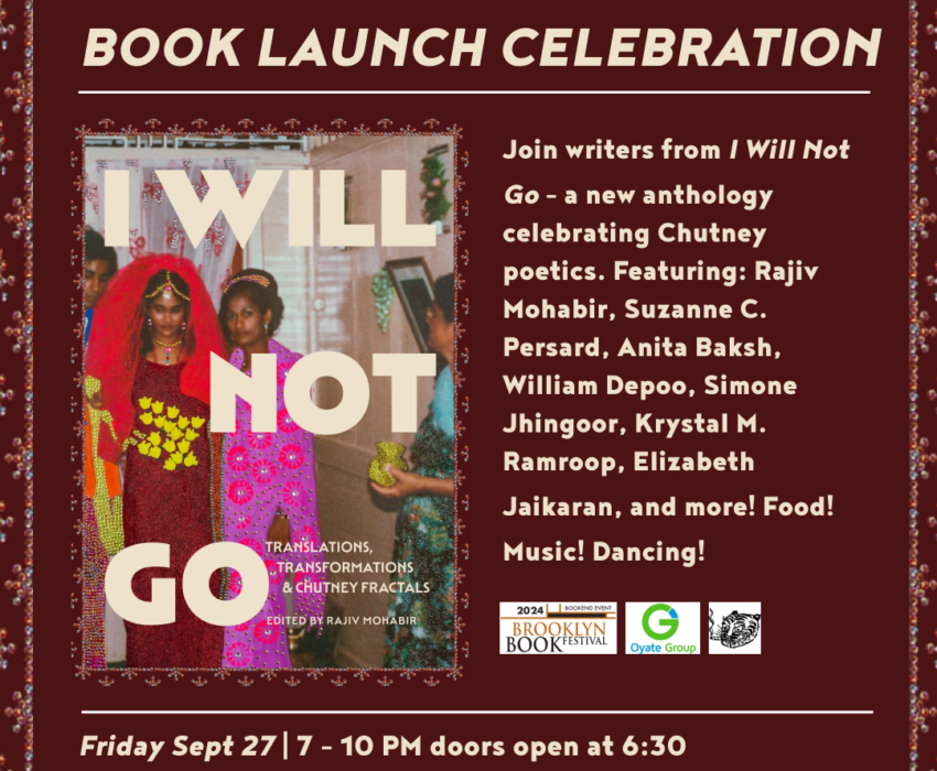 I Will Not Go Launch in NYC